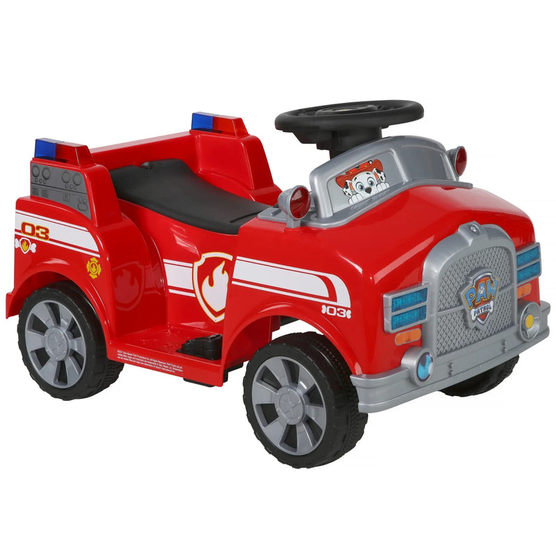 Battery-Powered 6V Electric Quad with Marshall Graphics for Ages 2+ Magic Cars 1