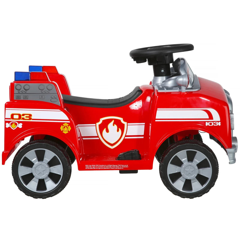 Battery-Powered 6V Electric Quad with Marshall Graphics for Ages 2+ Magic Cars 2