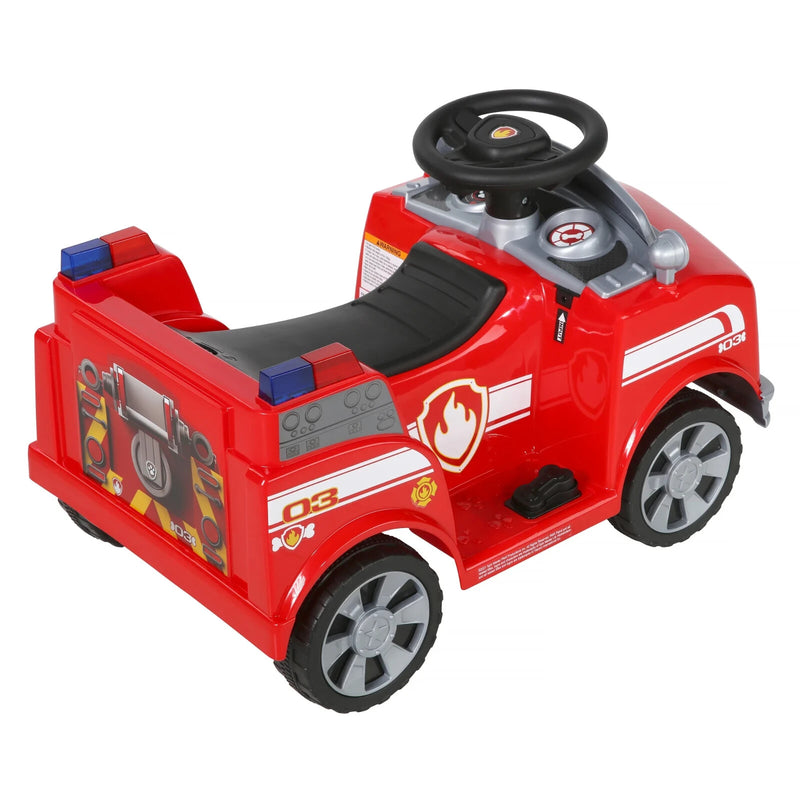 Battery-Powered 6V Electric Quad with Marshall Graphics for Ages 2+ Magic Cars 3