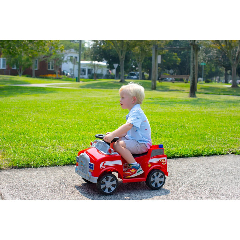 Battery-Powered 6V Electric Quad with Marshall Graphics for Ages 2+ Magic Cars 7