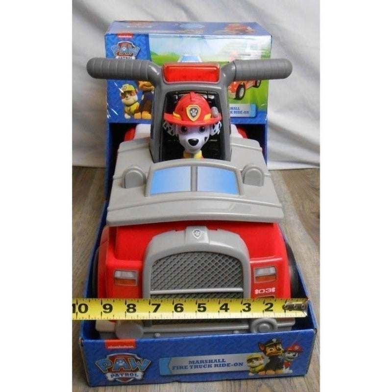 Marshall Fire Truck Ride-On Toy for Toddlers Ages 1-3 with 44 lbs Weight Limit Magic Cars 5