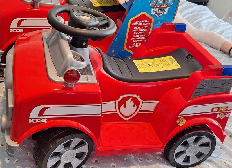 Kids 6V Ride-On Quad Car Toy with Paw Patrol Design Magic Cars 5