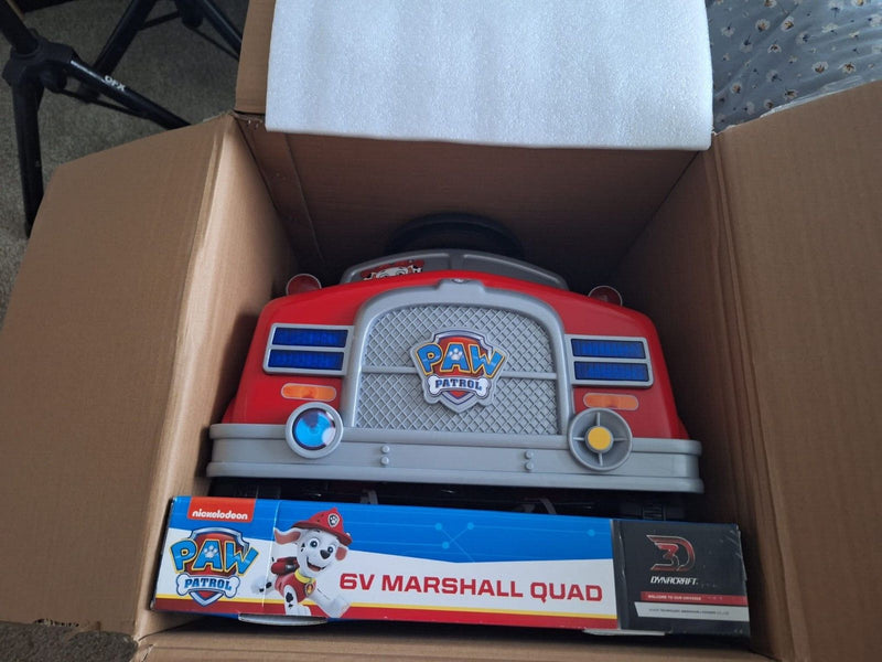 Kids 6V Ride-On Quad Car Toy with Paw Patrol Design Magic Cars 9