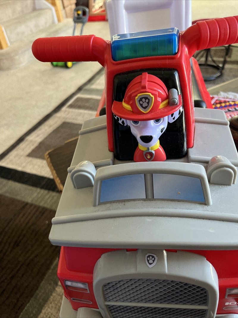 Paw Patrol 6V Marshall Fire Truck Ride-On Quad Vehicle by Dynacraft Magic Cars 2