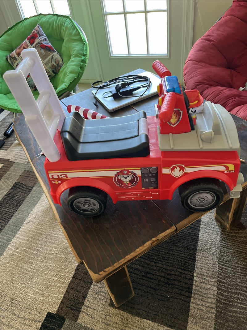 Paw Patrol 6V Marshall Fire Truck Ride-On Quad Vehicle by Dynacraft Magic Cars Variant 0