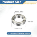 6804-Z Double Metal Shielded Deep Groove Ball Bearing 20mm x 32mm x 7mm (Pack of 10) Magic Cars 2