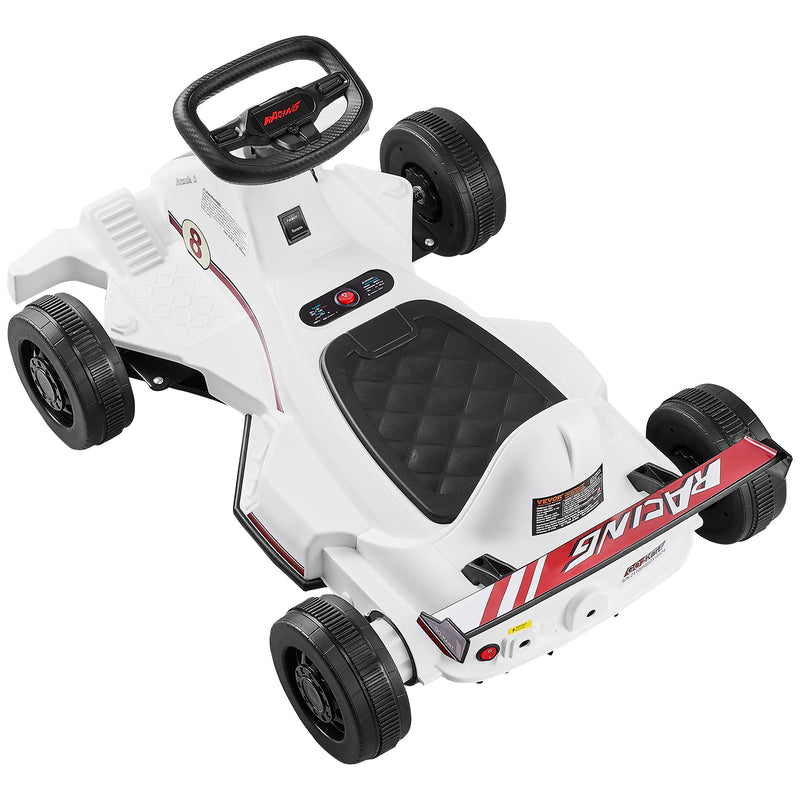 Dual-Mode Pedal and Electric Go-Kart for Kids Ages 2-12 High-Speed Outdoor Ride-On Toy Magic Cars 11