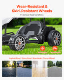 Dual-Mode Pedal and Electric Go-Kart for Kids Ages 2-12 High-Speed Outdoor Ride-On Toy Magic Cars 19