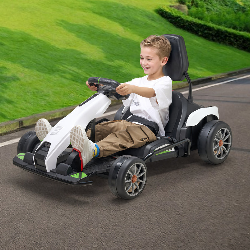 Dual-Mode Pedal and Electric Go-Kart for Kids Ages 2-12 High-Speed Outdoor Ride-On Toy Magic Cars 21