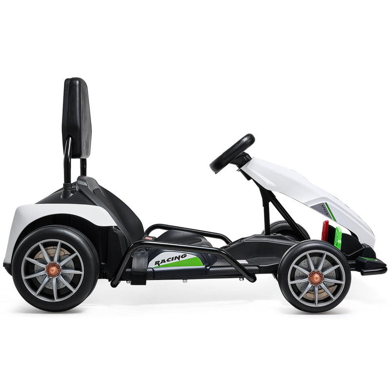 Dual-Mode Pedal and Electric Go-Kart for Kids Ages 2-12 High-Speed Outdoor Ride-On Toy Magic Cars 23