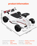 Dual-Mode Pedal and Electric Go-Kart for Kids Ages 2-12 High-Speed Outdoor Ride-On Toy Magic Cars 6