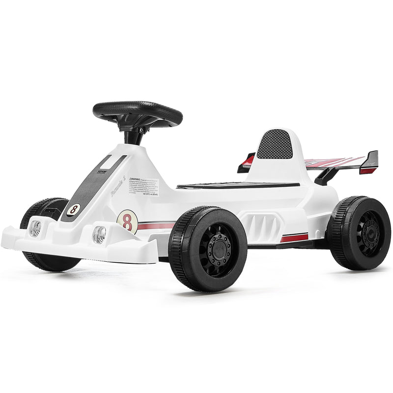 Dual-Mode Pedal and Electric Go-Kart for Kids Ages 2-12 High-Speed Outdoor Ride-On Toy Magic Cars 9