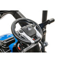 Kids' Pedal Tractor with Functional Loader and Backhoe Ride-On Toy Magic Cars 8