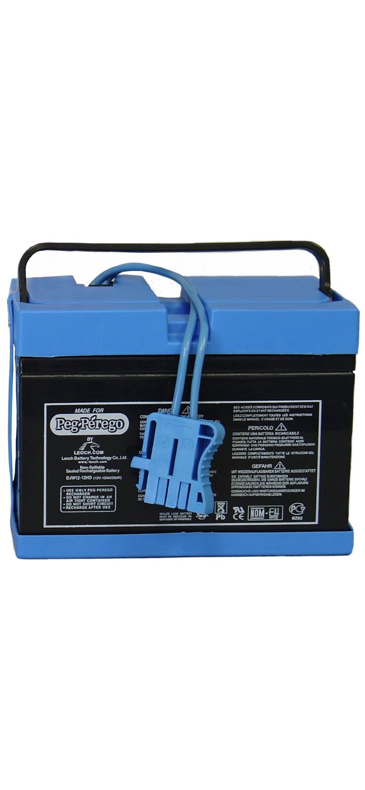 Peg Perego Genuine 12V Replacement Battery IAKB0501 Magic Cars Variant 0