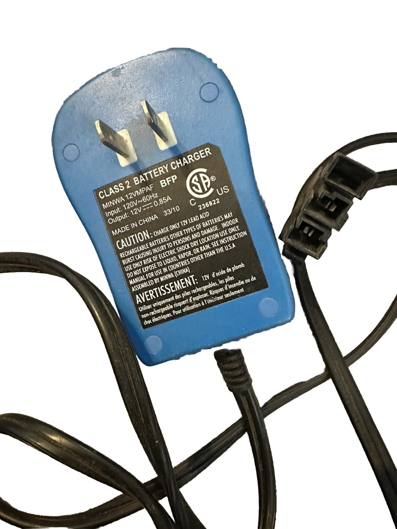 12V Rechargeable Battery Charger for Kids Ride-On Vehicles Magic Cars 1