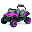 12V Polaris RZR 900 Pink Powered Ride-On Vehicle for Kids Magic Cars 3