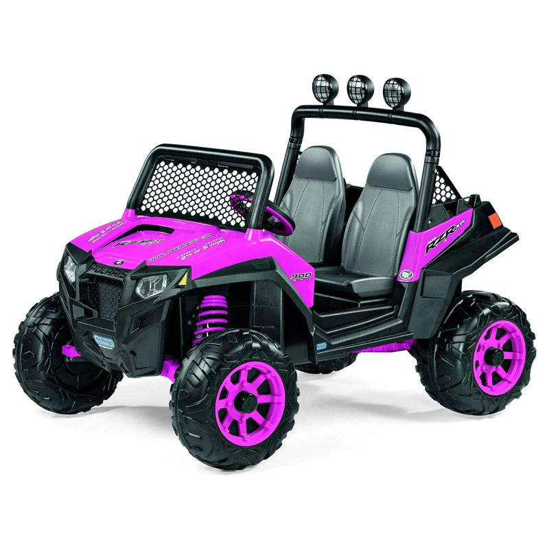 12V Polaris RZR 900 Pink Powered Ride-On Vehicle for Kids Magic Cars 3