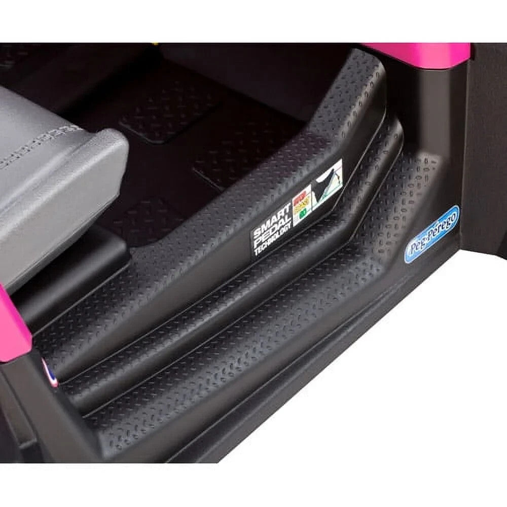 12V Polaris RZR 900 Pink Powered Ride-On Vehicle for Kids