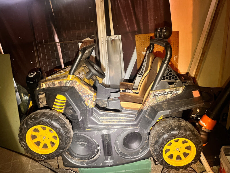 12V Polaris RZR 900 Electric Ride-On Vehicle with Two Seats Magic Cars Variant 0