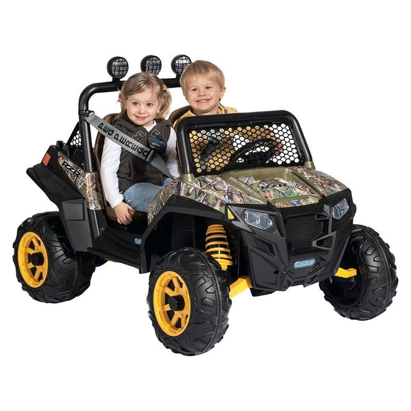 12V Polaris RZR 900 Ride-On Powered Vehicle with 2 Seats for Children Free Warranty 1 Year / Custom License Plate