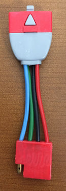 Perego Battery Adapter Wire Harness for Connecting Old to New 5 1/2 Inch Batteries Magic Cars Variant 0