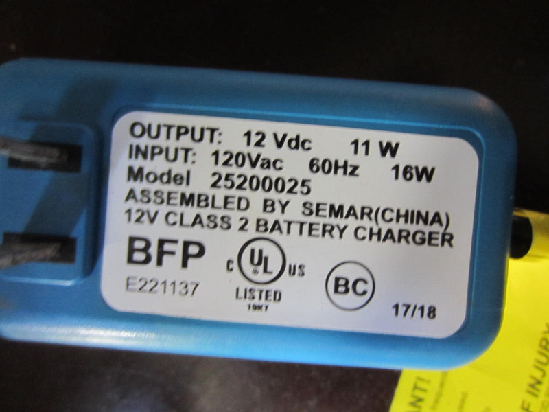 Peg Perego 25200025 Ride-On Vehicle Battery Charger Magic Cars 2