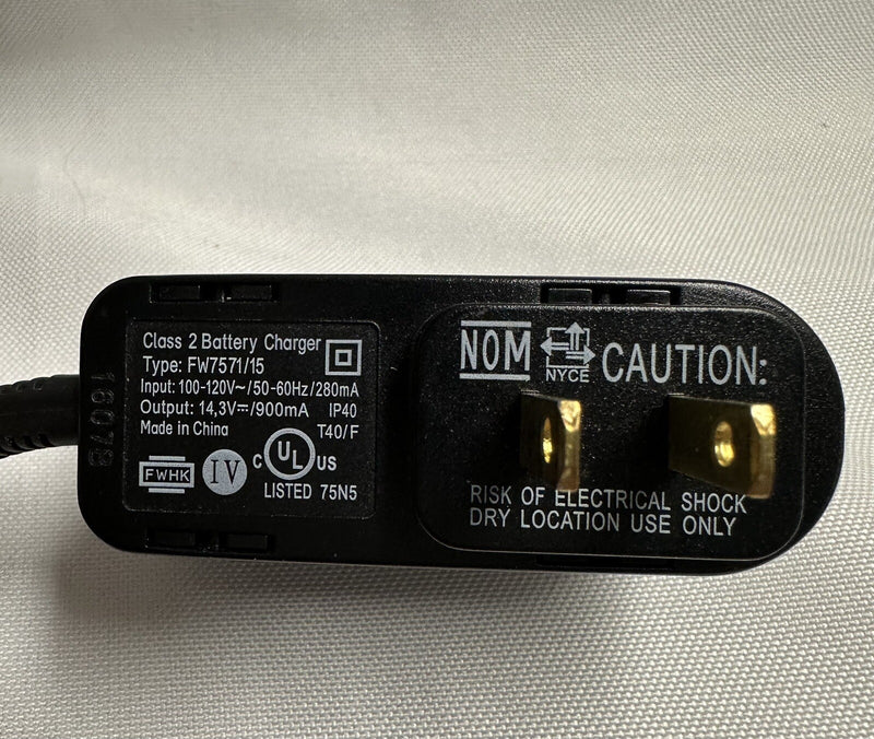12V Replacement Charger Cord for Class 2 Ride-On Toy Vehicles Magic Cars 3