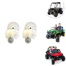 Peg Perego 12V Motor Gearbox Replacement Kit for RZR/Gator - White Magic Cars Variant 0