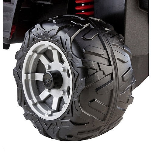 12-Volt Battery-Powered Red Polaris Ranger RZR 900 Ride-On Vehicle Magic Cars 3