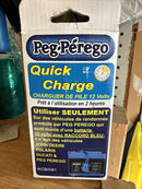 Peg Perego IKCB0082 12V Blue Quick Charger Battery Genuine OEM Magic Cars Variant 0