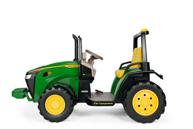 12-Volt Dual Force Ride-On Toy Tractor with 2-Speed Control Magic Cars 9
