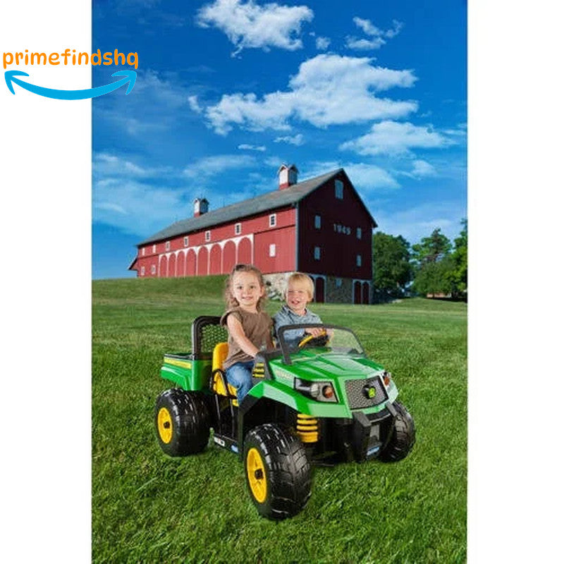 12V Battery-Powered John Deere Gator XUV Ride-On Vehicle for Kids Magic Cars 2