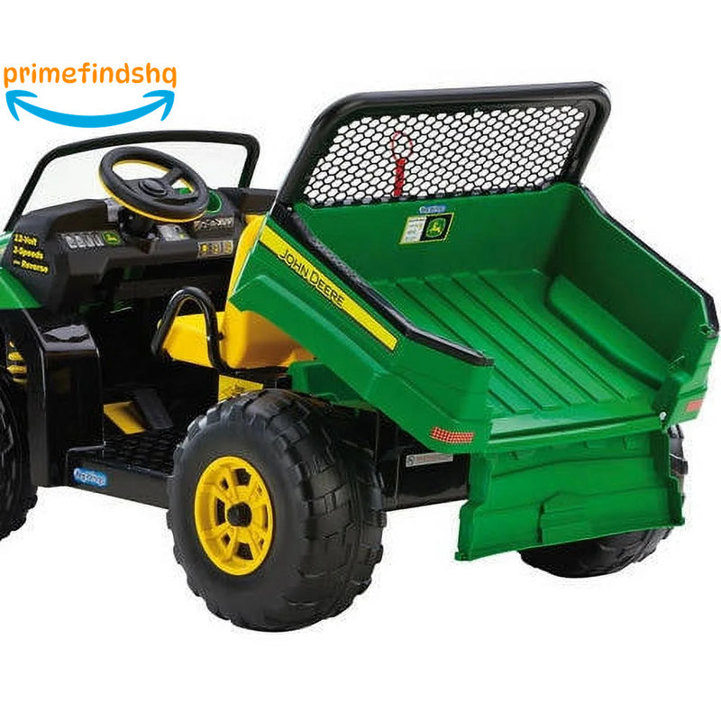 12V Battery-Powered John Deere Gator XUV Ride-On Vehicle for Kids Magic Cars 3