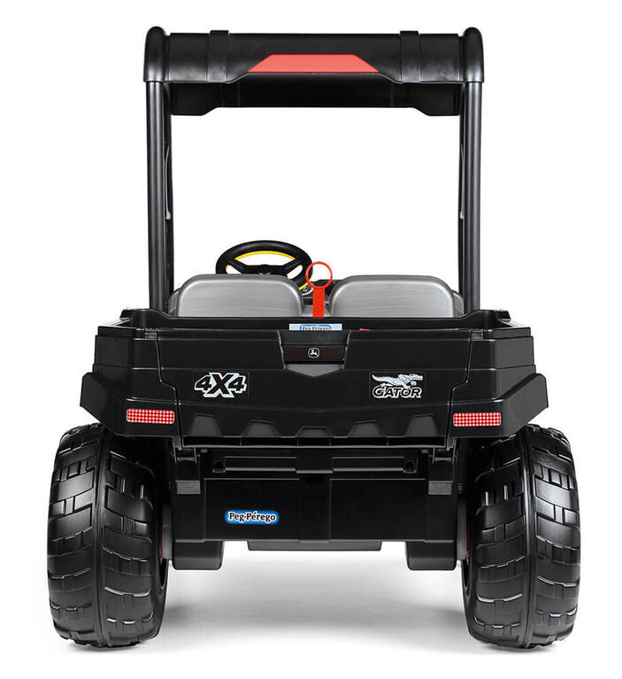 12-Volt Battery-Powered John Deere Gator XUV Ride-On in Midnight Black Magic Cars 5