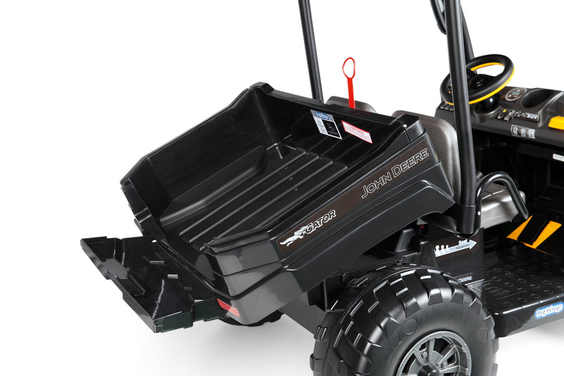 12-Volt Battery-Powered John Deere Gator XUV Ride-On in Midnight Black Magic Cars 3