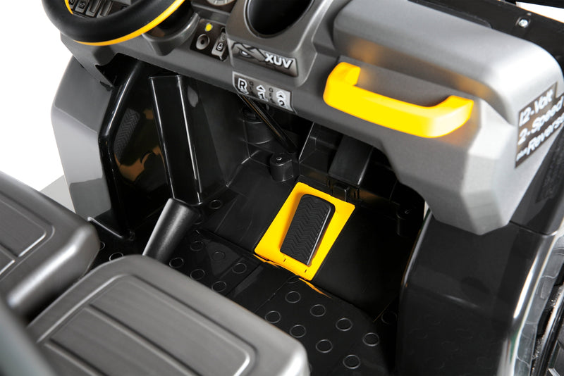 12-Volt Battery-Powered John Deere Gator XUV Ride-On in Midnight Black Magic Cars 5