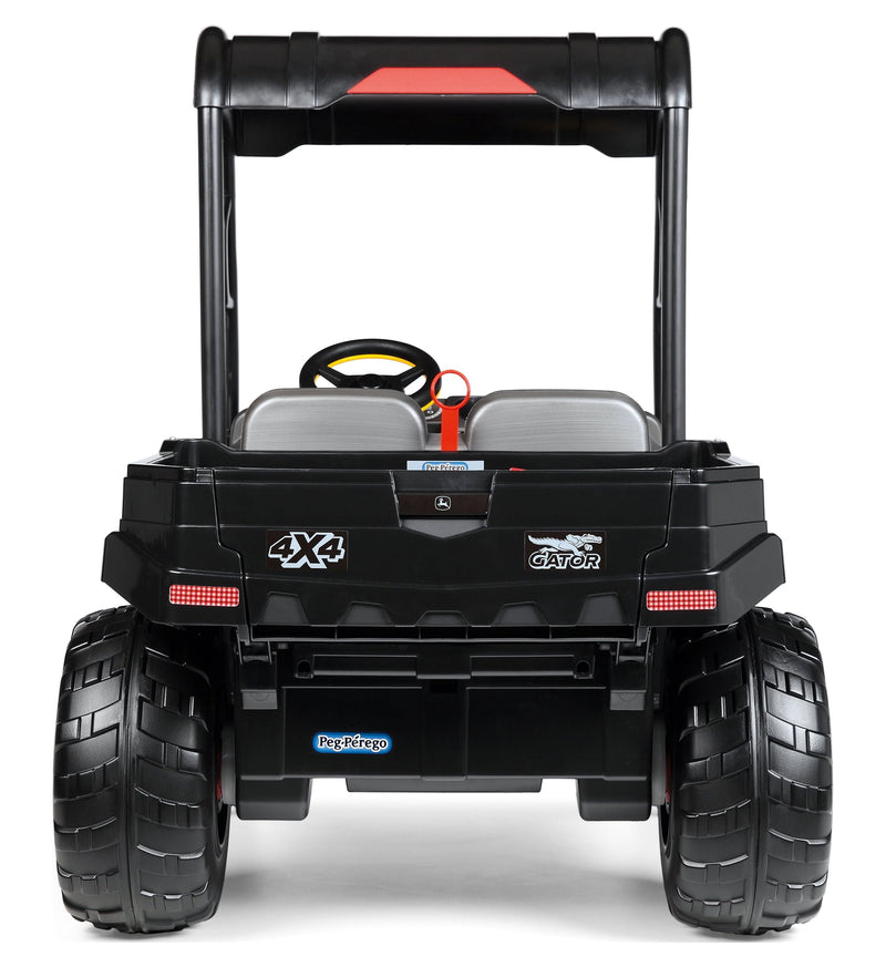 12-Volt Battery-Powered John Deere Gator XUV Ride-On in Midnight Black Magic Cars 7