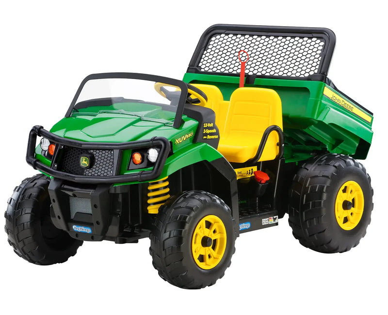 Rear Wheel Replacement Set (2 Wheels) for John Deere Gator XUV by Peg Perego Part IAKB0530 Magic Cars 2