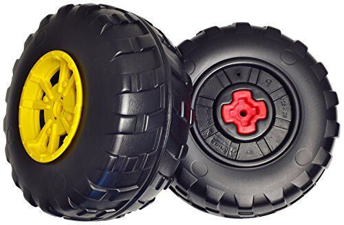 Rear Wheel Replacement Set (2 Wheels) for John Deere Gator XUV by Peg Perego Part IAKB0530 Magic Cars Variant 0