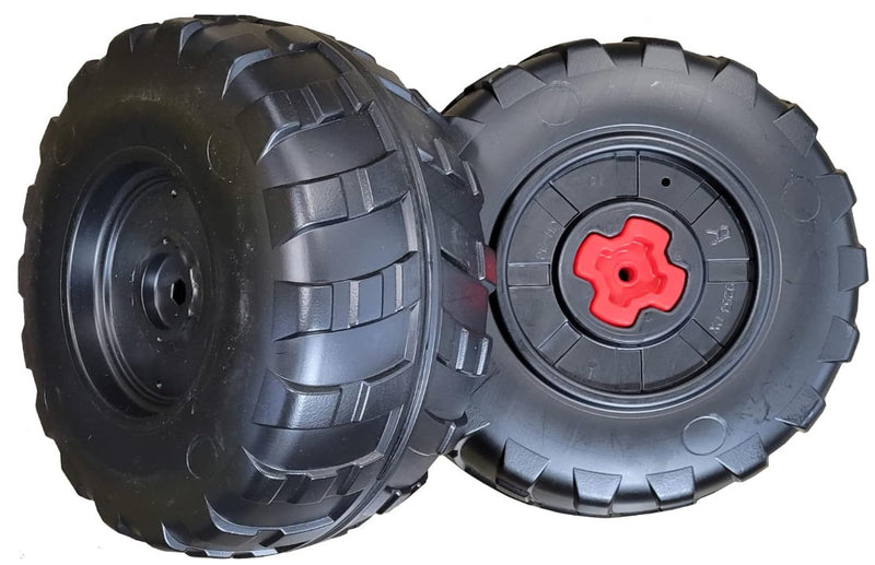Rear Replacement Wheels for John Deere Gator XUV Ride-On Toy Magic Cars 1