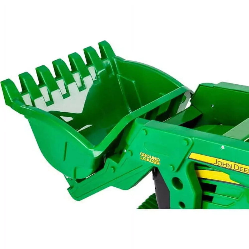 12V Battery-Powered John Deere Ground Loader Ride-On Vehicle Magic Cars 9