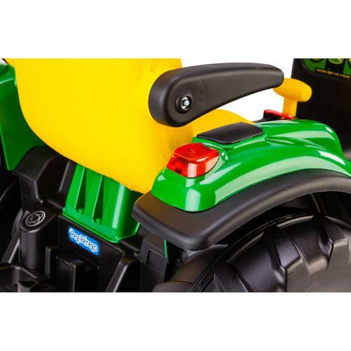 12-Volt Battery-Powered Ride-On John Deere Ground Loader Tractor Magic Cars 8
