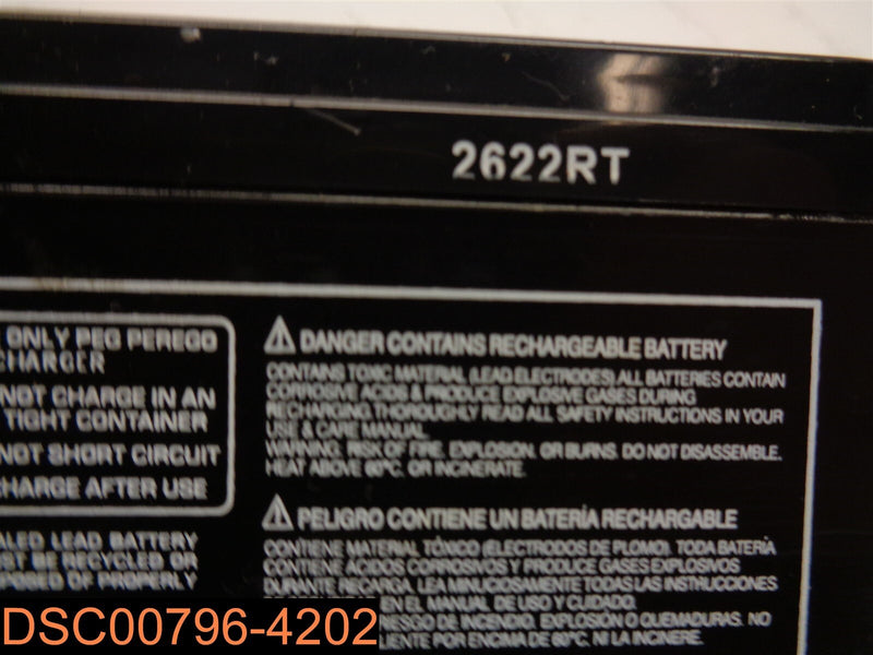 12 Volt 8AH Rechargeable Battery for Ride-On Toys RT1280 Magic Cars 3