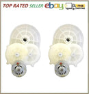 Peg Perego 12V Motor Gearbox Replacement Kit for RZR/Gator - White Magic Cars Variant 0
