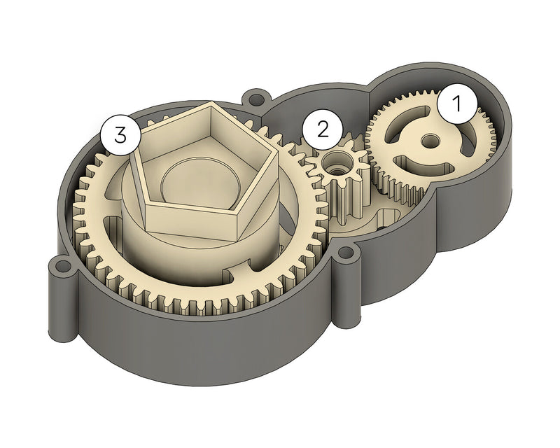 Replacement Motor Gears and Sprockets for Pedal Ride-On Toys Outlaw, Corral T-Rex, and Ranger 538 Magic Cars 2