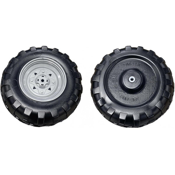 peg perego polaris outlaw wheels Polaris Outlaw Front Black Replacement Wheels for Ride-On Vehicle