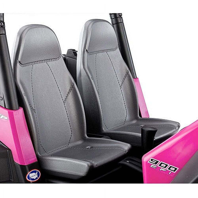 12V Battery-Powered Polaris Ranger RZR 900 Ride-On Toy in Red or Pink Magic Cars 7