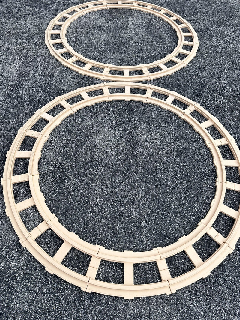 Thomas & Friends 24-Piece Curved Train Track Set Magic Cars Variant 0