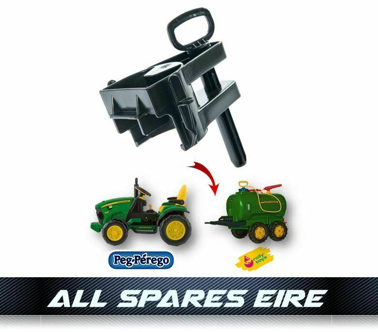 Ride-On Tractor Hitch Adapter Compatible with Peg Perego, Rolly Toys and John Deere Ground Force Magic Cars Variant 0