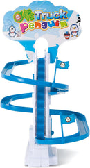 Musical Penguin Roller Coaster Race Track Playset Magic Cars 1